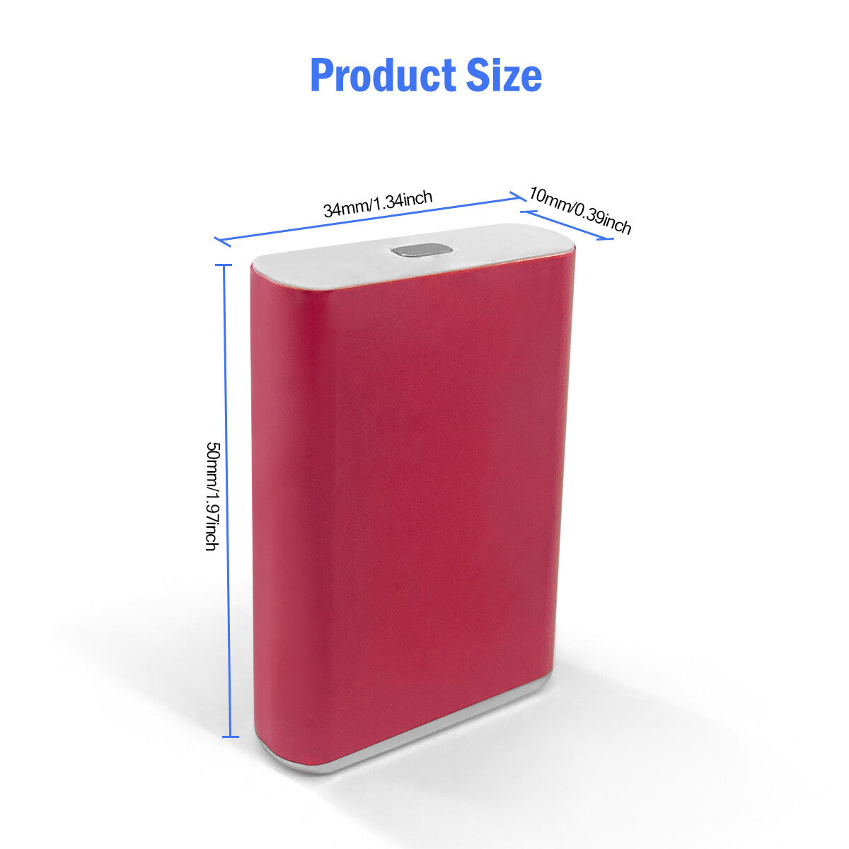 2pcs Square 553450 103450 3.7V Li-ion Battery for Mobile phone MP4 Radio cell