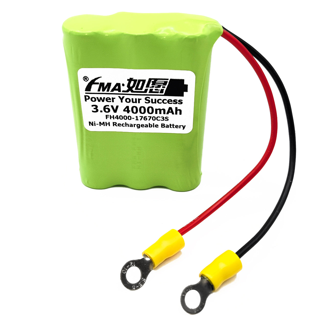 FMA 3.6V 4000mAh Ni-MH Rechargeable Battery Pack 3S for Portable LED Work Light Lamp