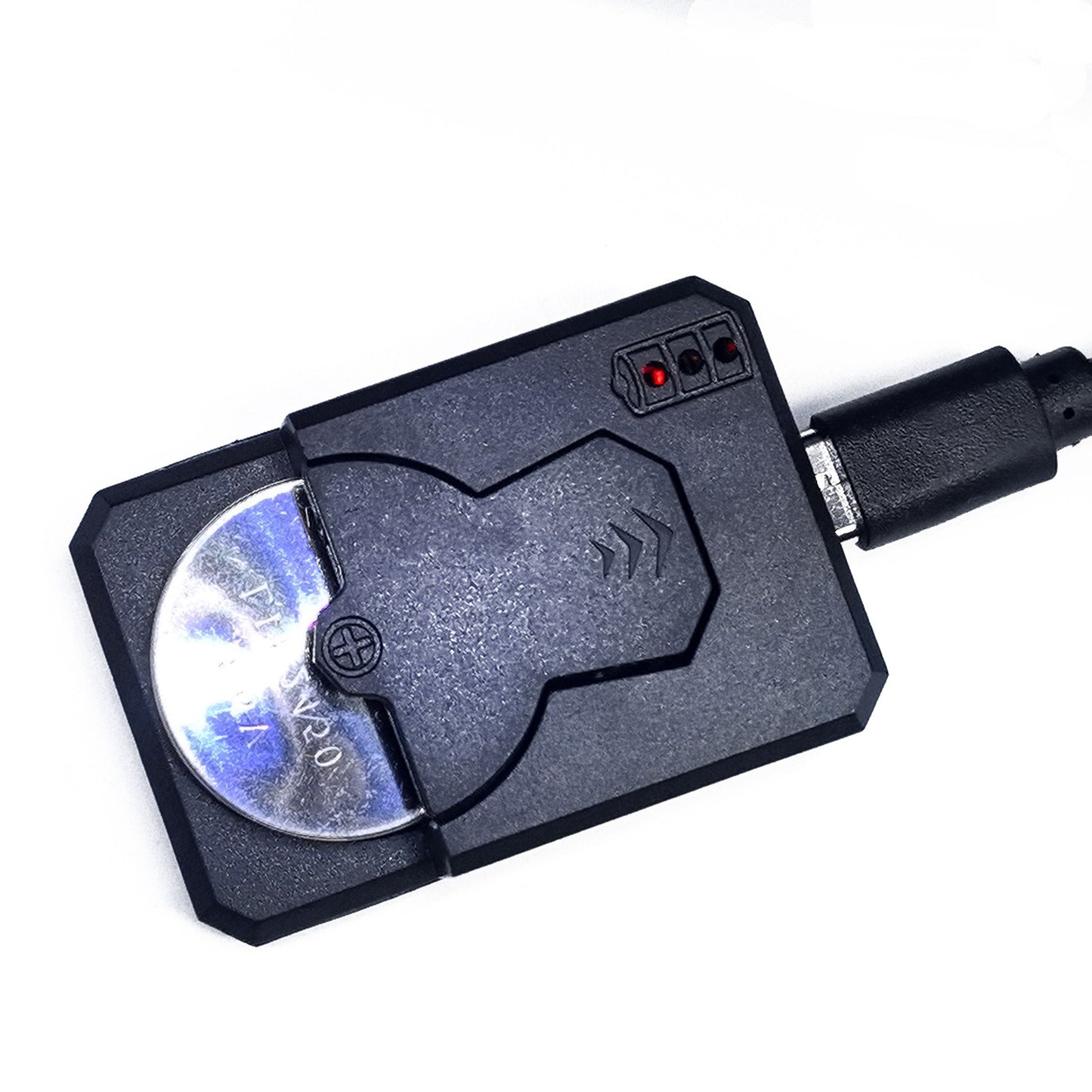 Button Battery Charger-LED light shown charging status