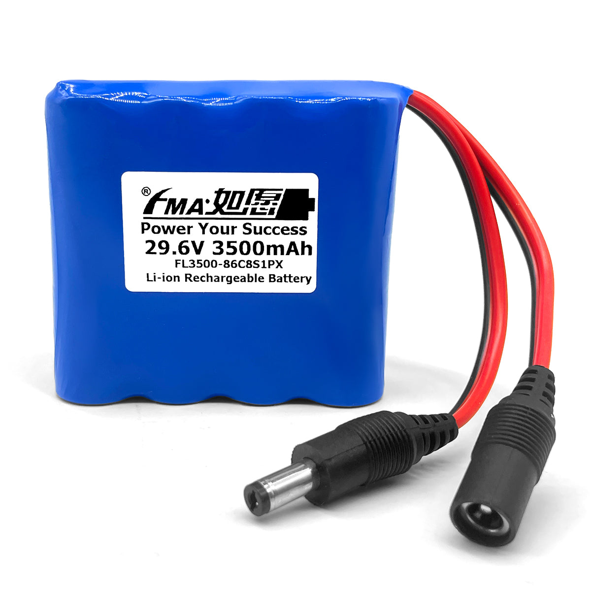 FMA 18V 22.2V 25.2V 29.6V 33.3V 36V 3500mAh Li-ion Rechargeable Battery Pack for Portable Test Device Electronic Toys