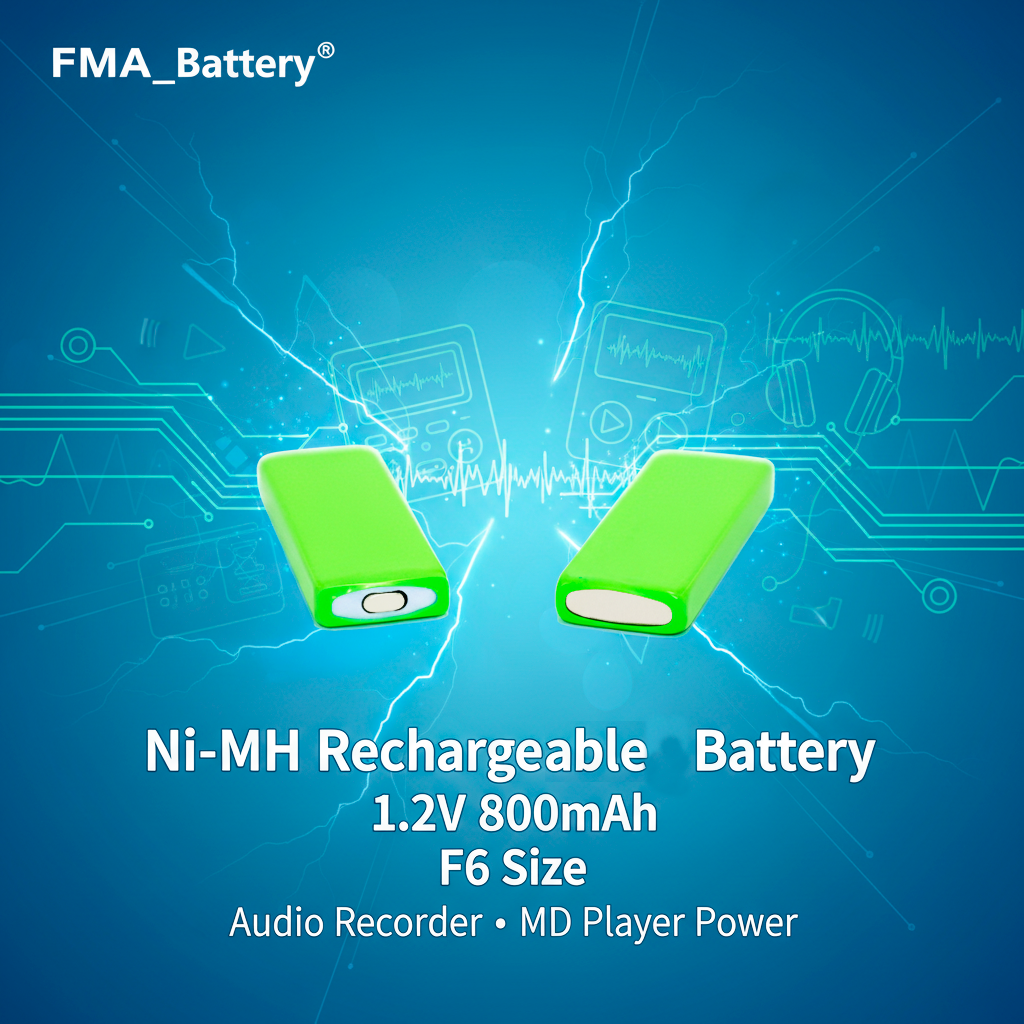 FMA Battery Ni-MH battery F6 1.2V 800mAh-poster