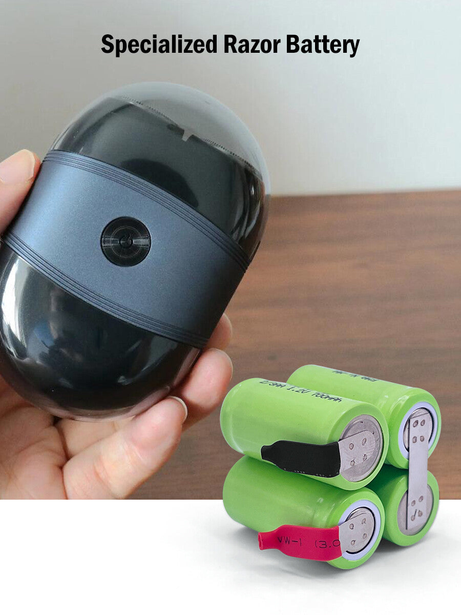Wine Bottle Opener Shaver Razor Hair Removal Ni-MH 4.8V 0.5-0.7Ah Battery