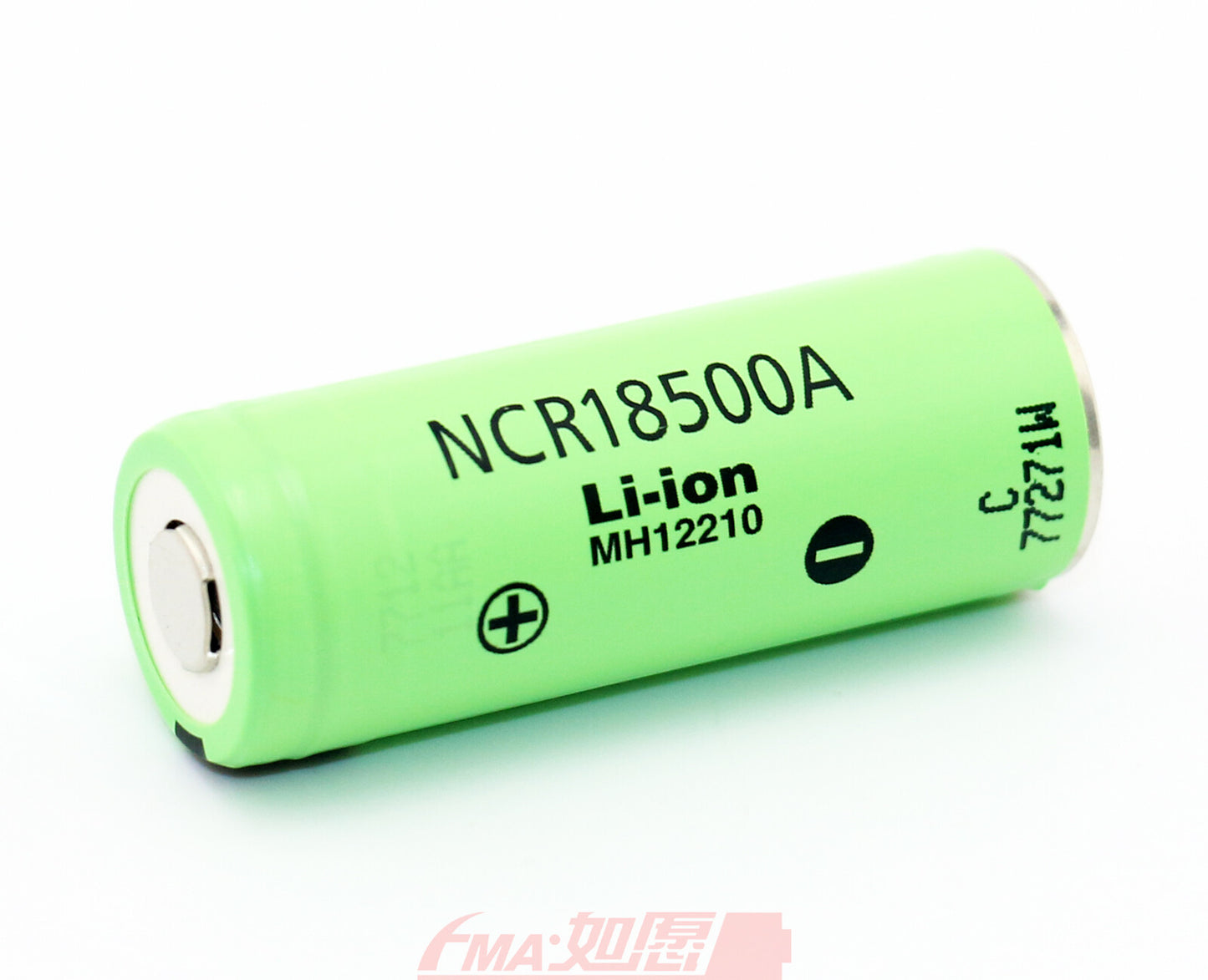 FMA 3.7V Li-ion Rechargeable Battery with Solder Tabs 14500 750mAh / 16650 2000-2500mAh / 18500 2040mAh (2pcs)