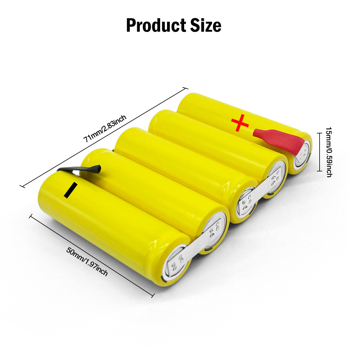 BA225030 Crane Controller Home Alarm System 6V 600-2000mAh Ni-MH Battery