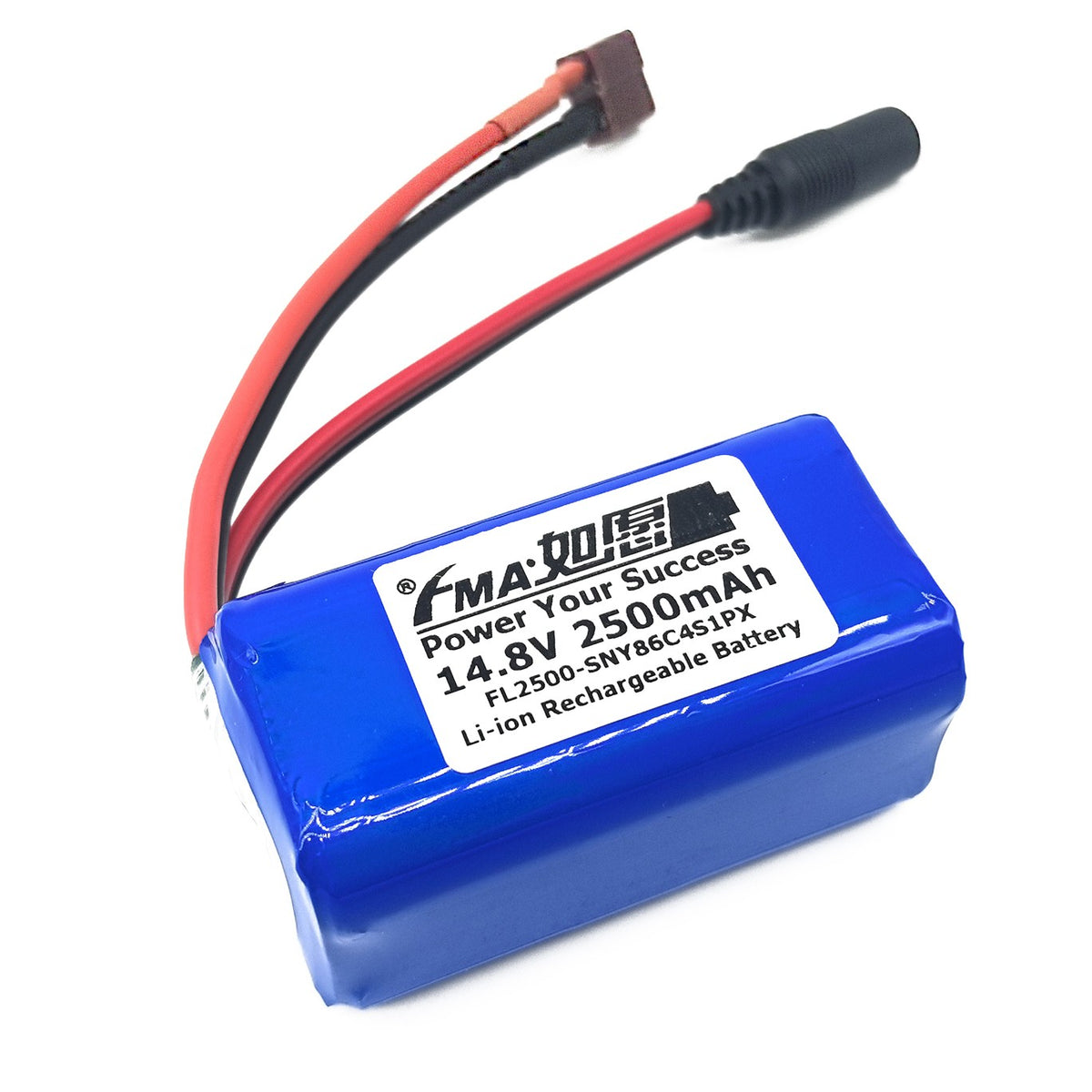 Vacuum Cleaner Robot RC Remote Model 14.8V 2500mAh Rechargealbe Battery By Sony VTC5A 35A Discharging current / 8.4V Charger