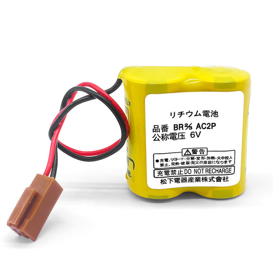 PLC Backup Power 6V Primary Battery BR2/3 AC2P BR-AGCF2W BR-2/3AGCT4A BR-CCF2TH