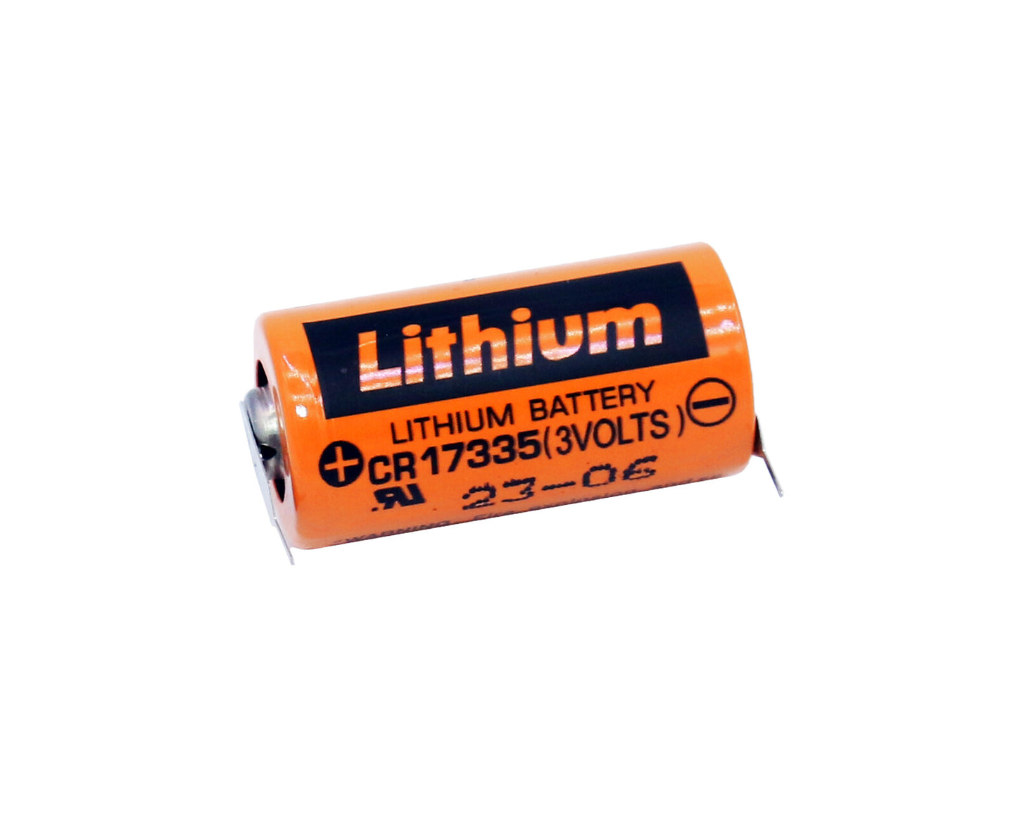 3V Primary Lithium Battery CR17335 (Multiple PIN Configurations) for PLC CNC Chip Data Backup