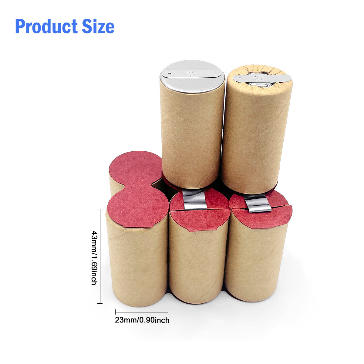 9.6V Ni-MH/Ni-Cd Battery for Cordless Drill Screwdriver Power Tools (1200-3000mAh)