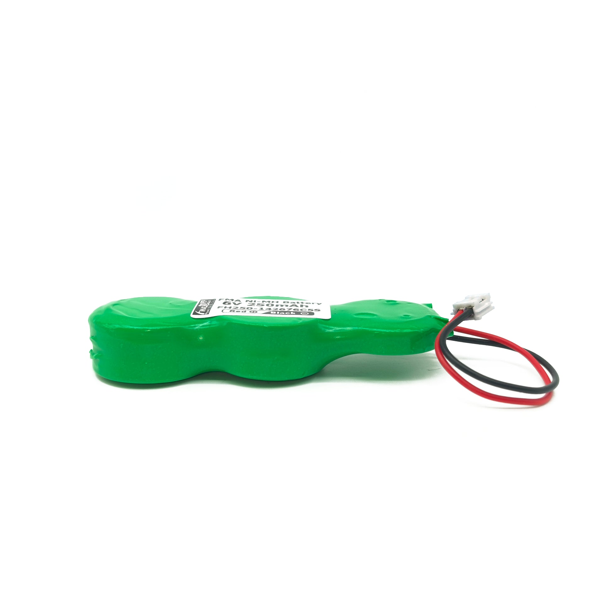 FMA Battery Ni-MH battery Button pack 6V 250mAh 5SO-Front view
