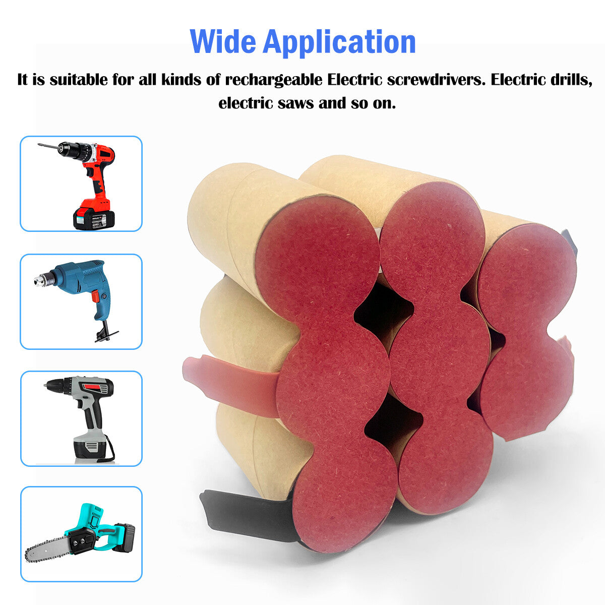 9.6V Ni-MH/Ni-Cd Battery for Cordless Drill Screwdriver Power Tools (1200-3000mAh)