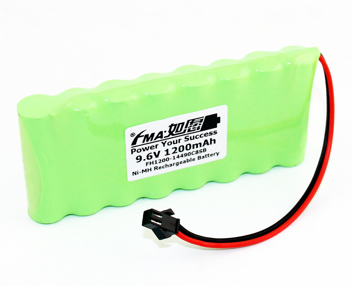 FMA 9.6V 600-2000mAh Ni-MH Rechargeable Battery for Emergency Door LED Light