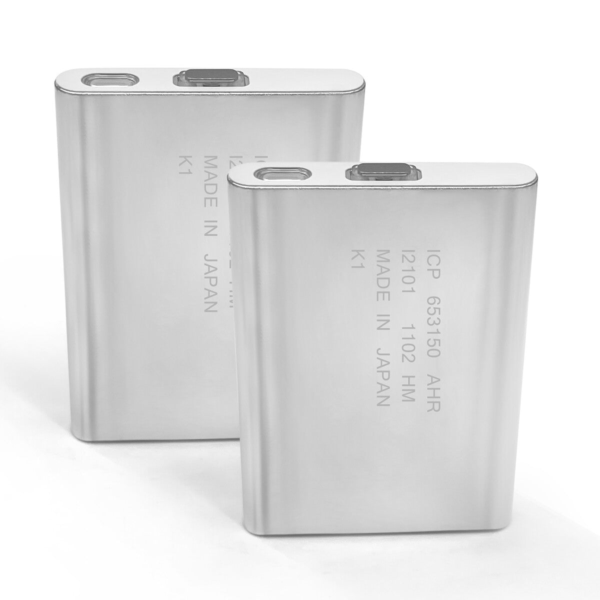 2pcs Square 553450 103450 3.7V Li-ion Battery for Mobile phone MP4 Radio cell