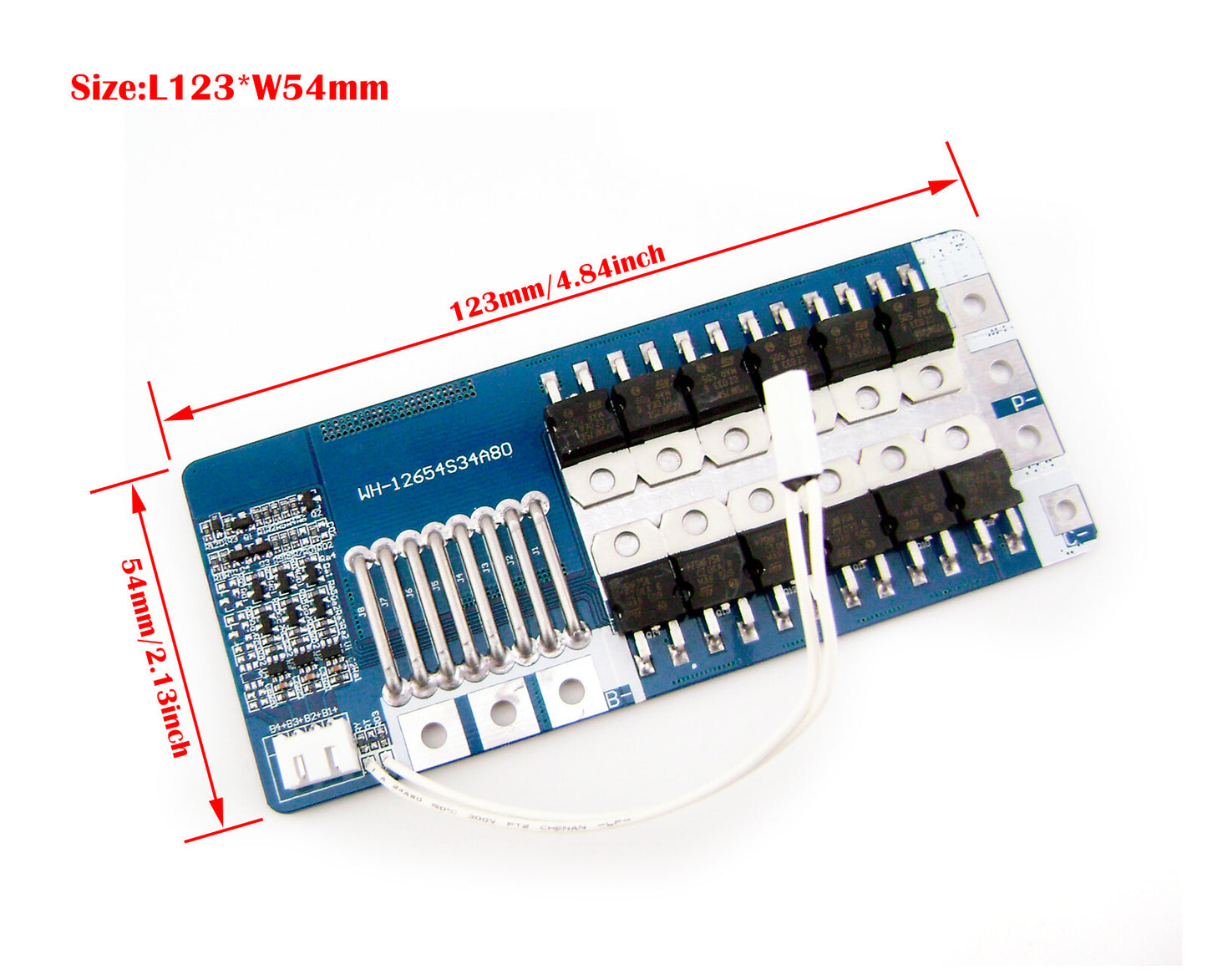 FMA 3S 10.8V 11.1V Li-ion Li-Po Battery Protection Board BMS PCM 4A