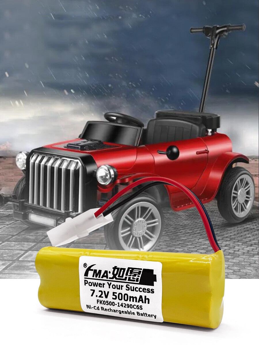 Ni-MH 7.2V 0.5-0.7Ah Battery for Accu Alarm Control Panel GETRONIC GT2200