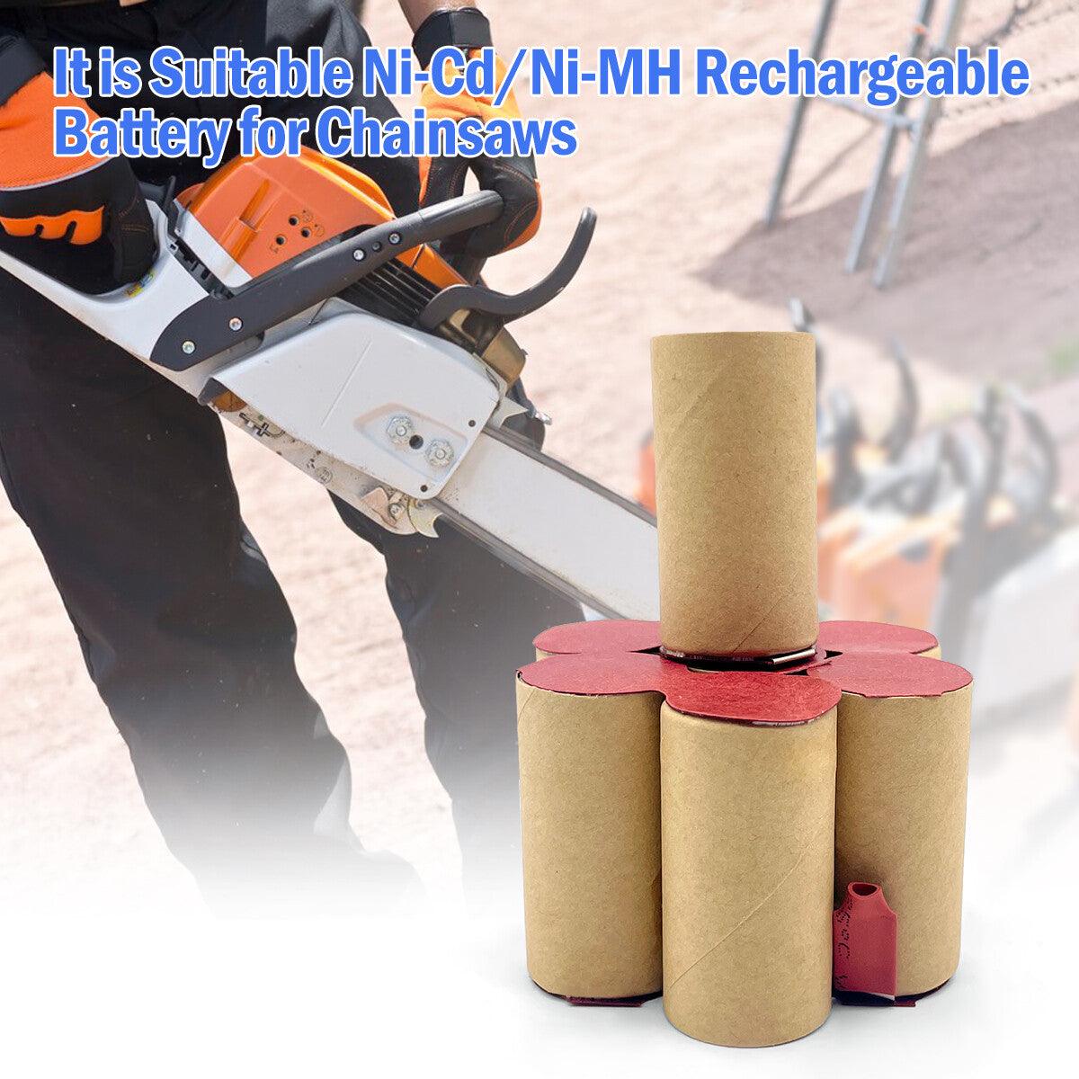 9.6V Ni-MH/Ni-Cd Battery for Cordless Drill Screwdriver Power Tools (1200-3000mAh)