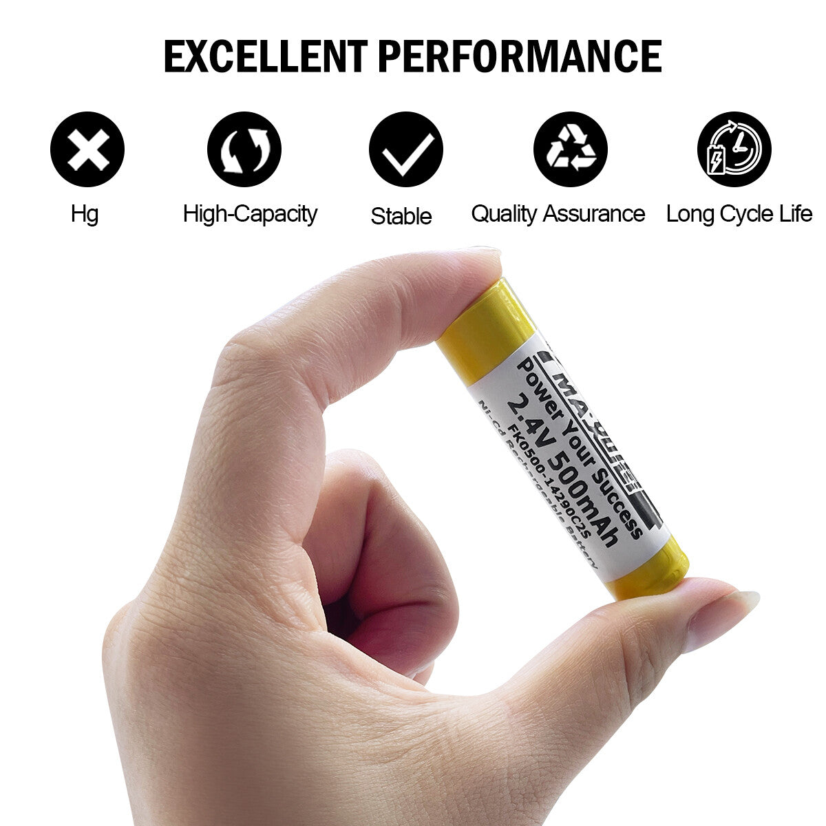Ni-MH Ni-Cd 2/3AA 2.4V 3.6V Rechargeable Battery for Electric Razor Shaver Trimmer Toothbrush 14290 500mAh/700mAh