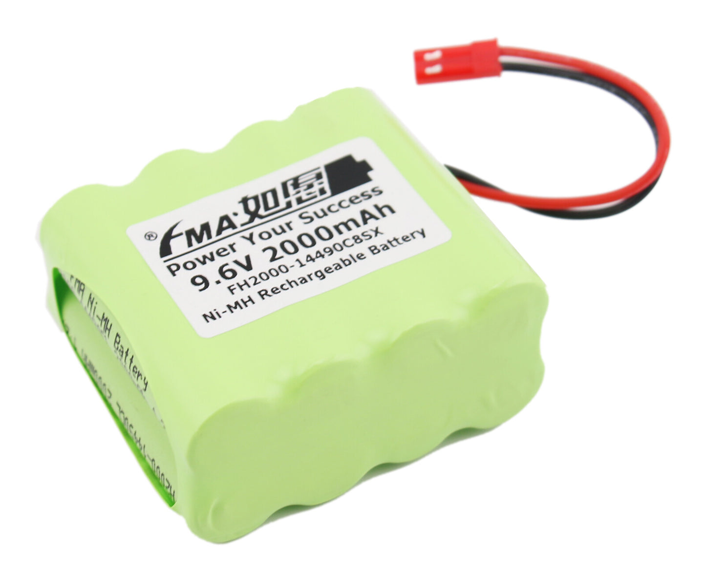 Ni-MH 9.6V 600-2000mAh Battery For Luminous Voice Model Toy RC Car Plane