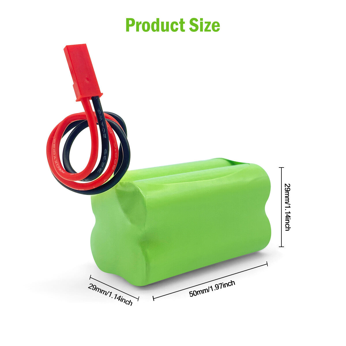 Electric Screw Driver LED Light Trimmer Ziver202 Ni-MH 4.8v 0.6-2Ah Rechargeable Battery