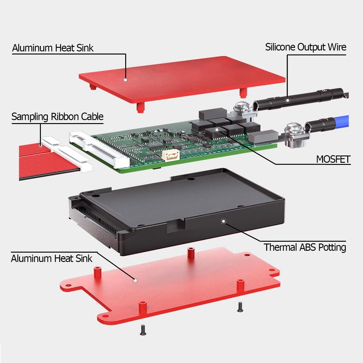 FMA 7S 25.9V 20A/70A Li-Po Li-ion Battery Management System Protection Board BMS PCM
