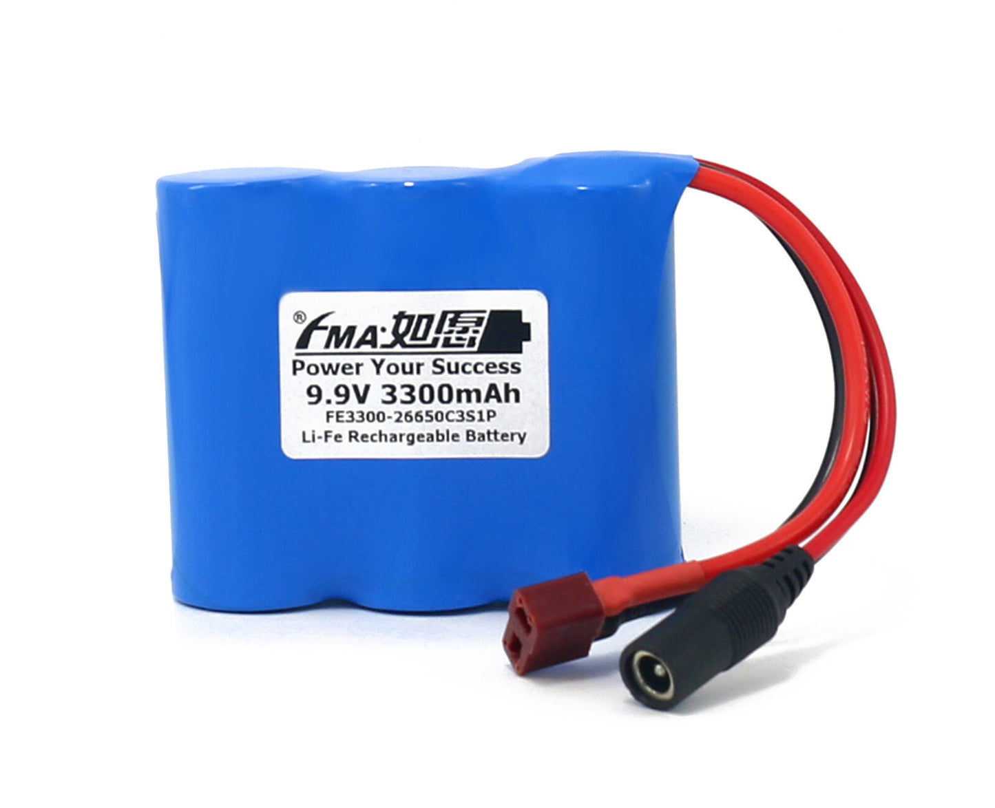 Li-Fe Rechargeable 26650 9.9v 3400mAh Battery PCM BMS Protected cell 3S1P