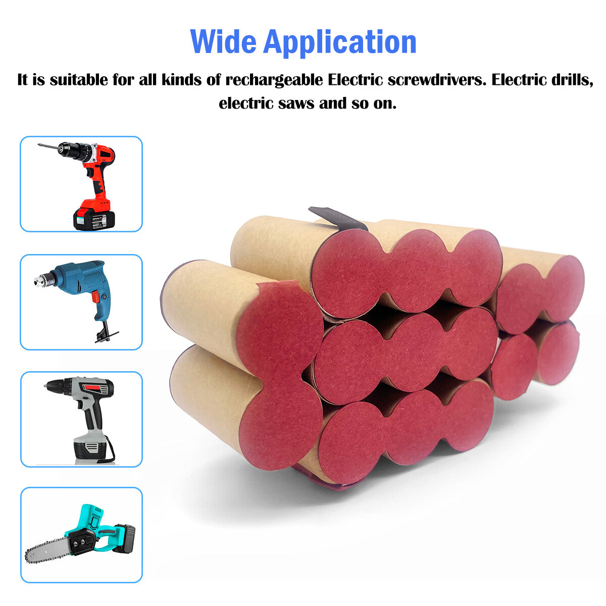 FMA 18V 1.2-3Ah Ni-MH Battery for AEG B1820 Cordless Drill Screwdriver