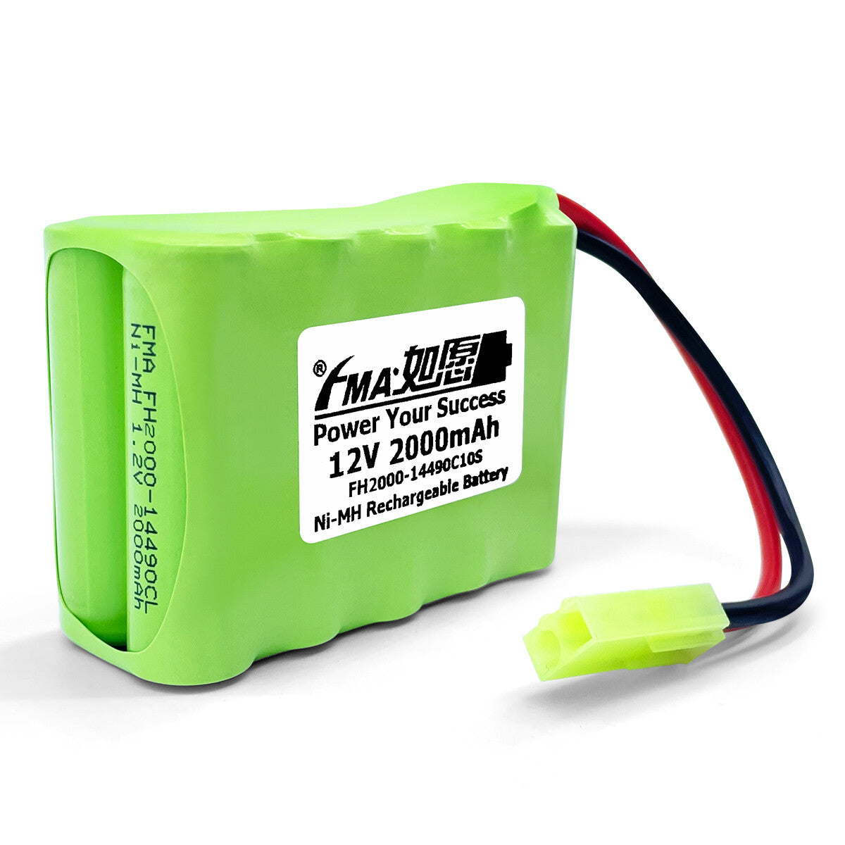FMA Ni-MH 12V 0.6-2Ah Battery to Luminous Voice Model Toys Emergency Light