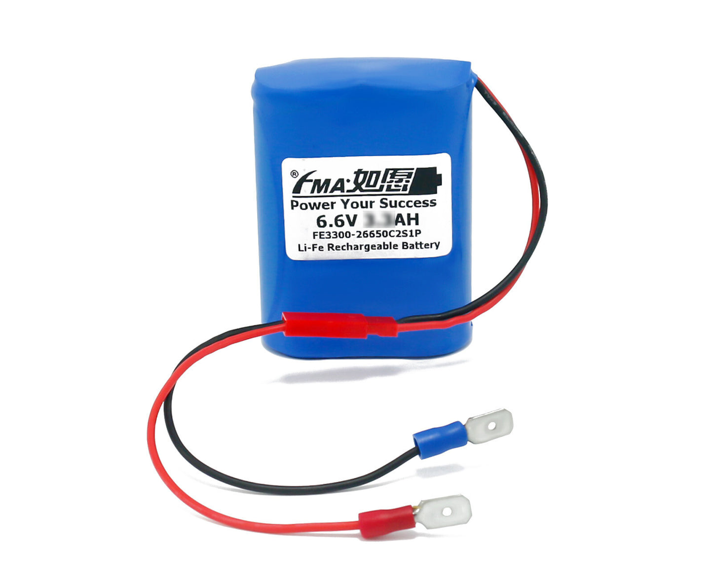 LiFe Battery 6.6V 3.4AH Like Lead Acid 6V Cell for Security Alarm Baby Car Toy