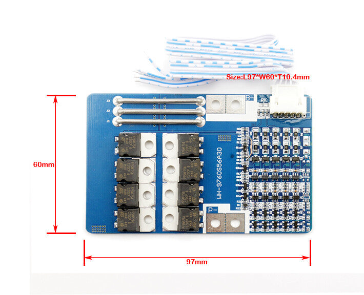 FMA 5S 18V 18.5V 5A Li-ion Li-Po Battery Management System Protection Board BMS PCM