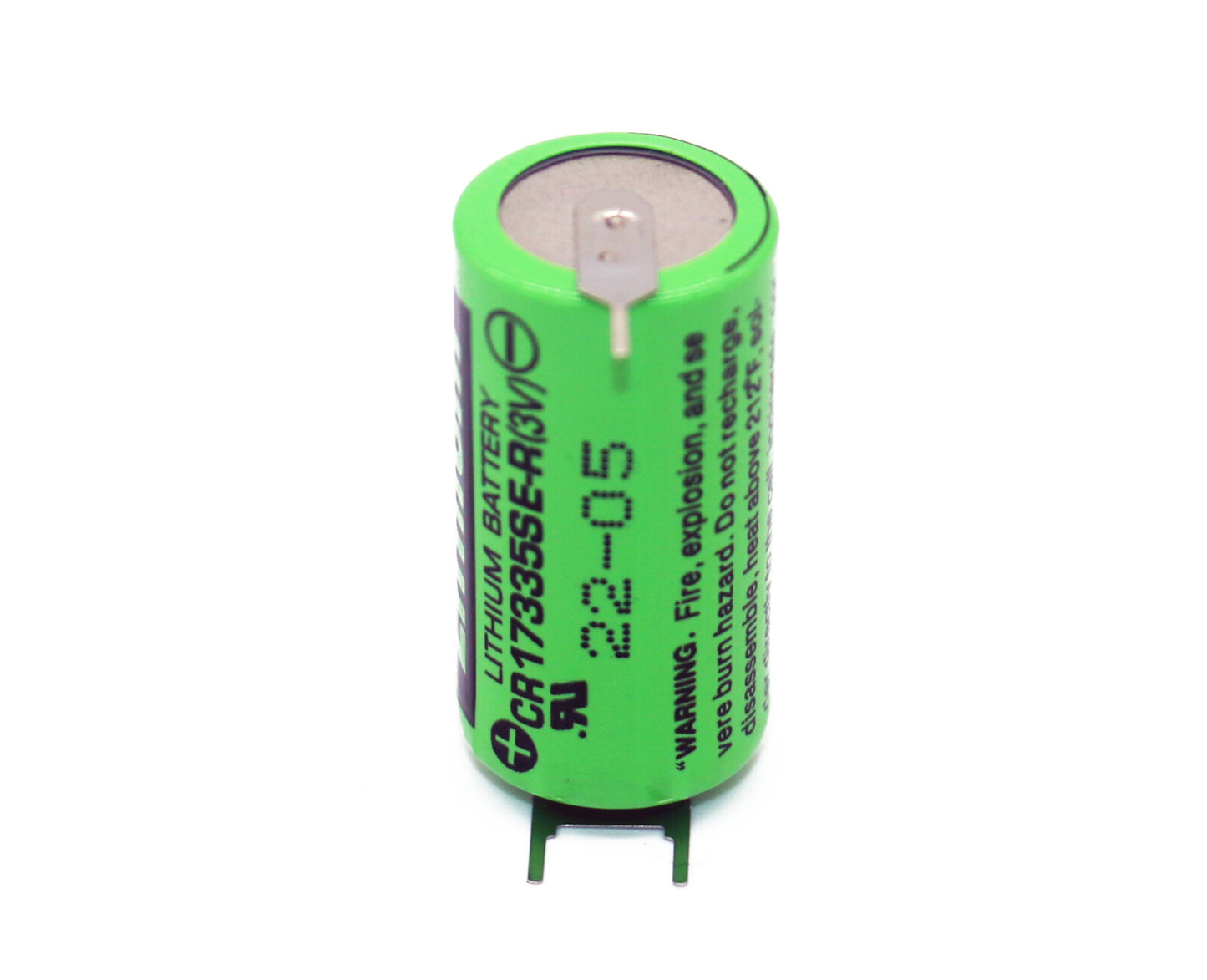 3V Primary Lithium Battery CR17335 (Multiple PIN Configurations) for PLC CNC Chip Data Backup