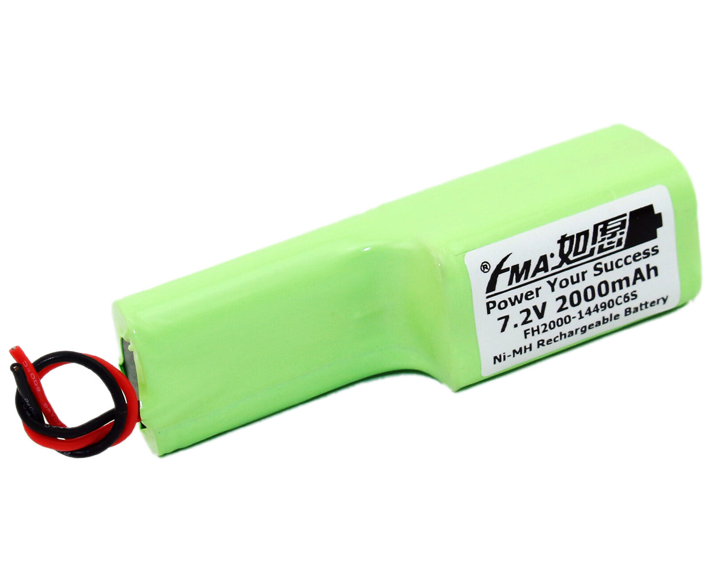 FMA 7.2v 0.6-2AH Ni-MH Rechargeable Battery for Luminous Voice Model Toys