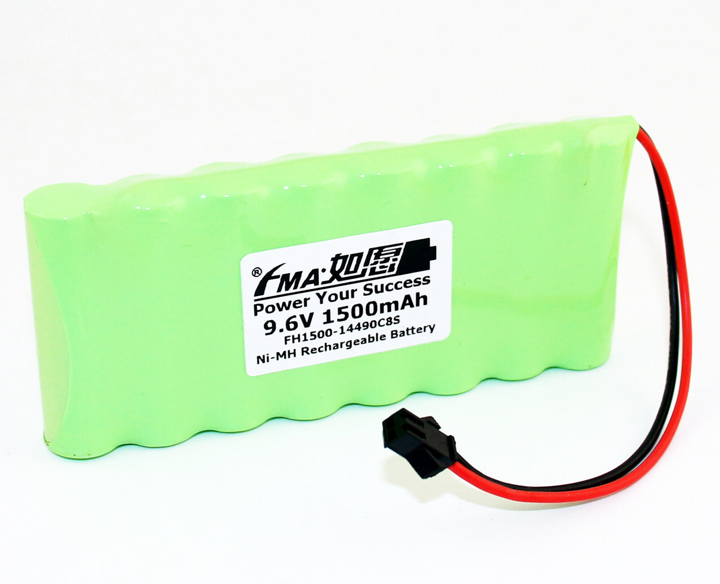 FMA 9.6V 600-2000mAh Ni-MH Rechargeable Battery for Emergency Door LED Light