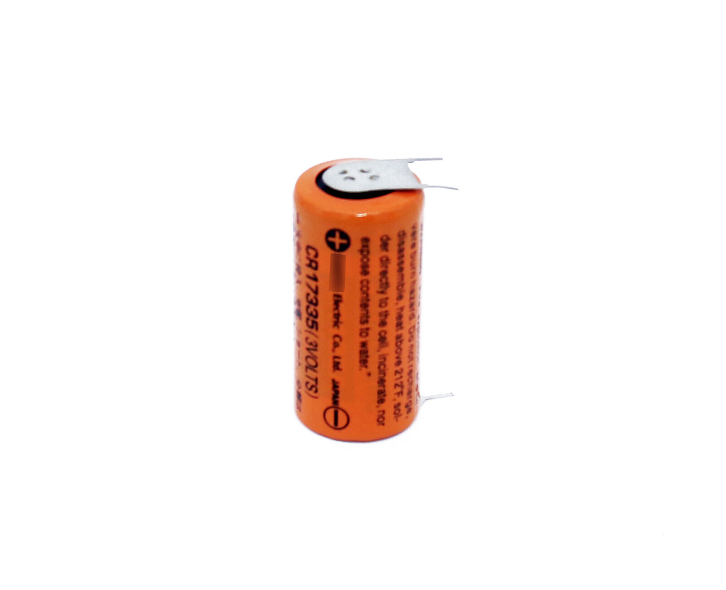 3V Primary Lithium Battery CR17335 (Multiple PIN Configurations) for PLC CNC Chip Data Backup