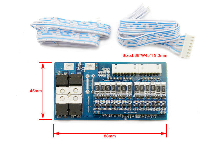 FMA 13S 46.8V 48V Li-ion Li-Po Battery Protect Circuit Management Board PCM BMS