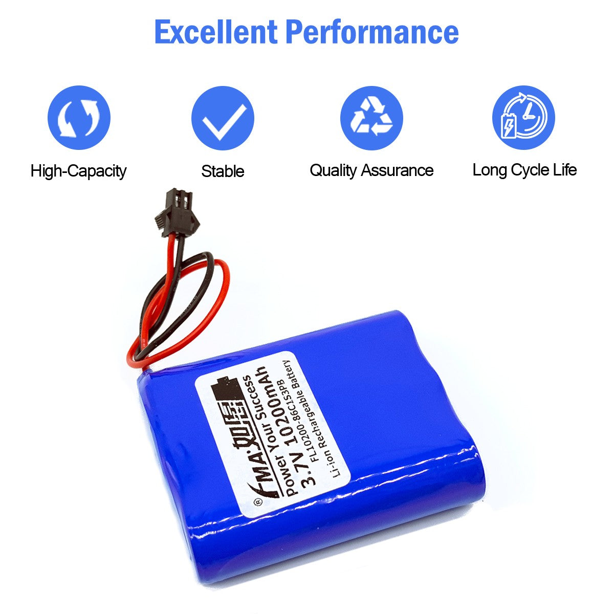 3.7V 6.6-14AH Rechargeable Battery for Portable Insulin Cooler Mini Medicine Fridge 5V Fan Power Supply