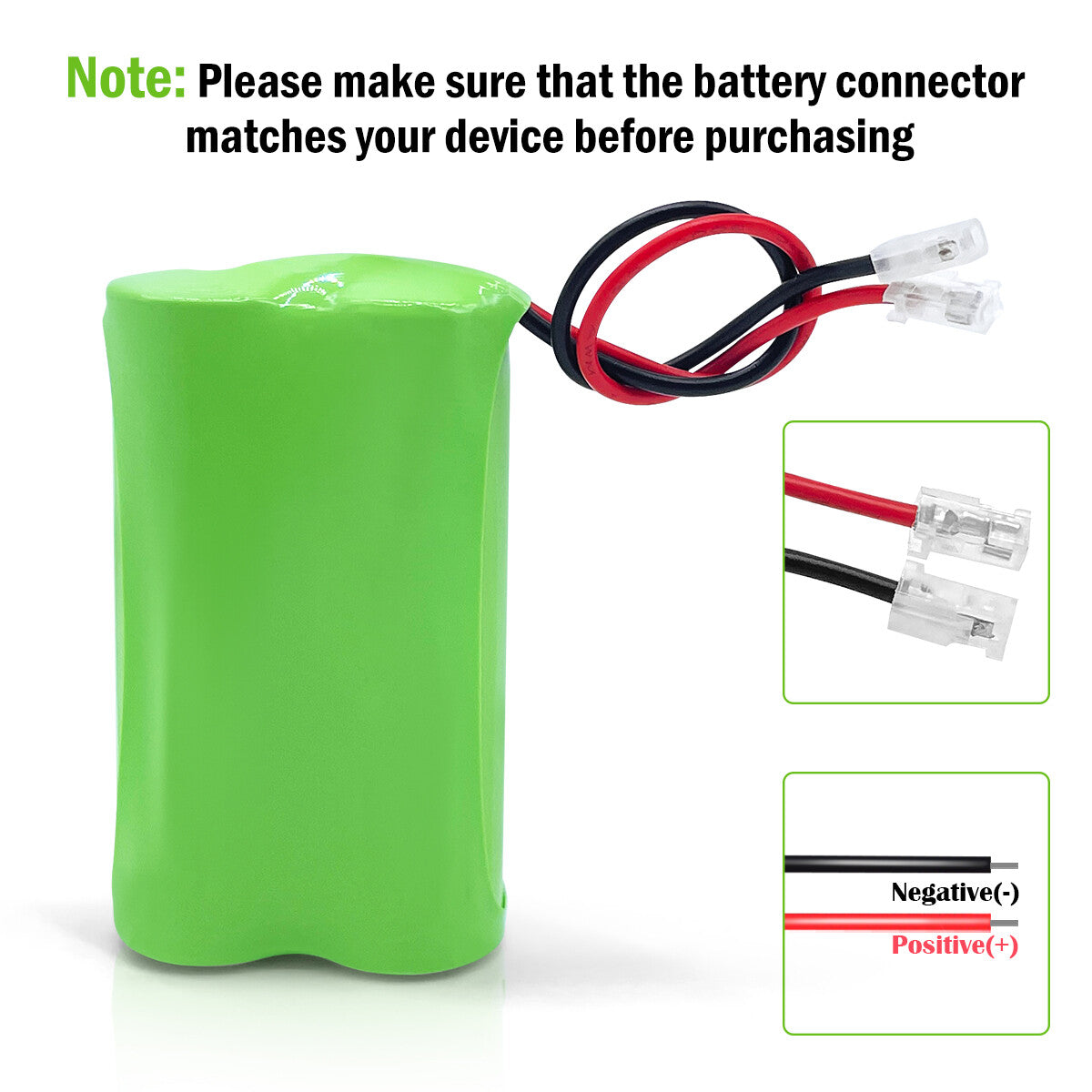 2.4V 600mAh-2000mAh Ni-MH  AA Rechargeable Battery Mobile Cordless Phone