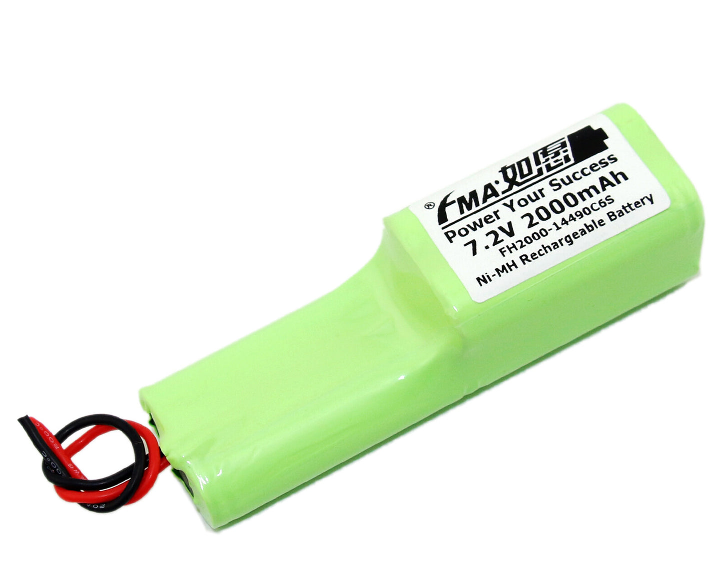 FMA 7.2v 0.6-2AH Ni-MH Rechargeable Battery for Luminous Voice Model Toys