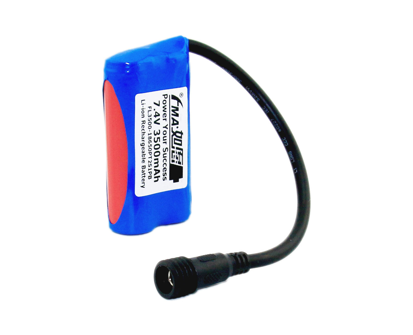 FMA Protected 7.4V 2.2-3.5AH Li-ion Battery for Magicshine Bike Light Headlight