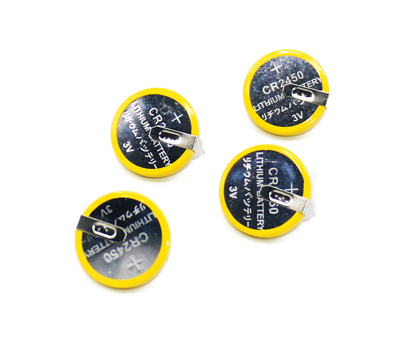 4* Button Coin 3V Primary Battery CR2354 CR2430 CR2450 to Timer PLC Backup Power