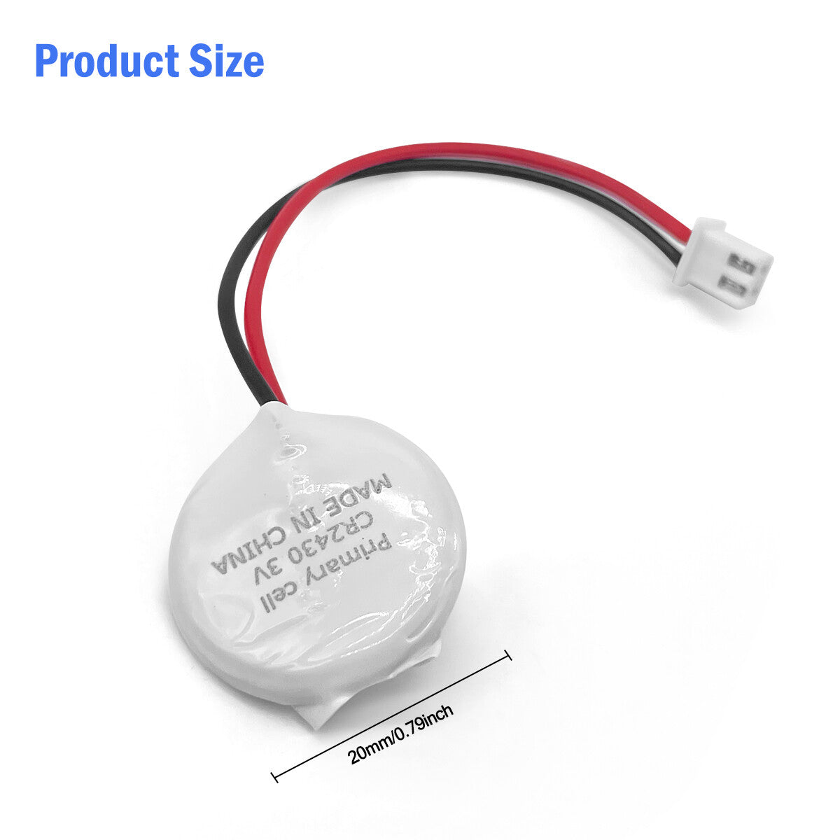 4* Button Coin 3V Primary Battery CR2354 CR2430 CR2450 to Timer PLC Backup Power