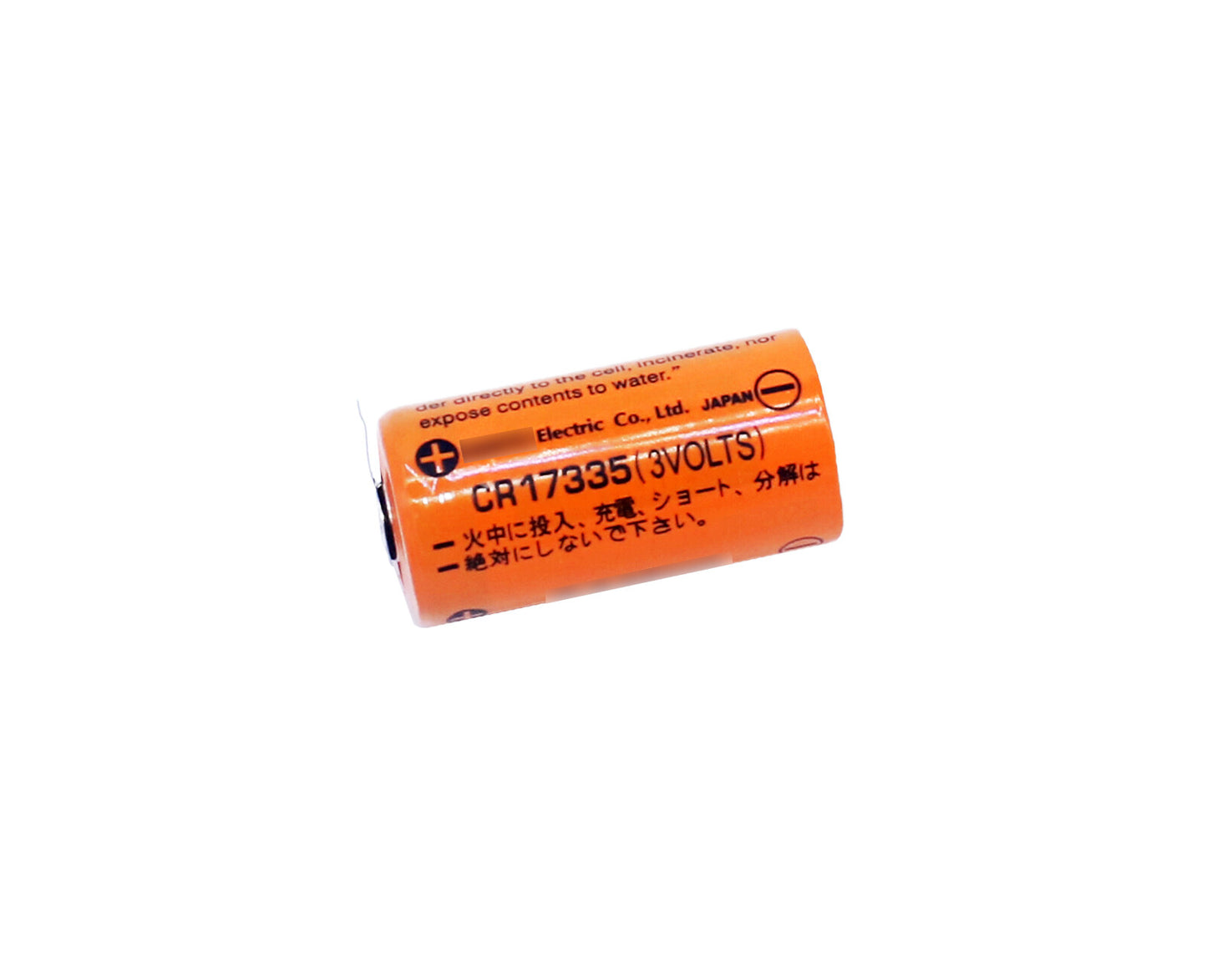 3V Primary Lithium Battery CR17335 (Multiple PIN Configurations) for PLC CNC Chip Data Backup