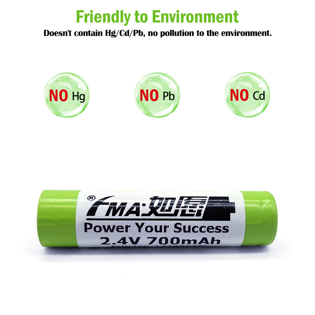 Ni-MH Ni-Cd 2/3AA 2.4V 3.6V Rechargeable Battery for Electric Razor Shaver Trimmer Toothbrush 14290 500mAh/700mAh