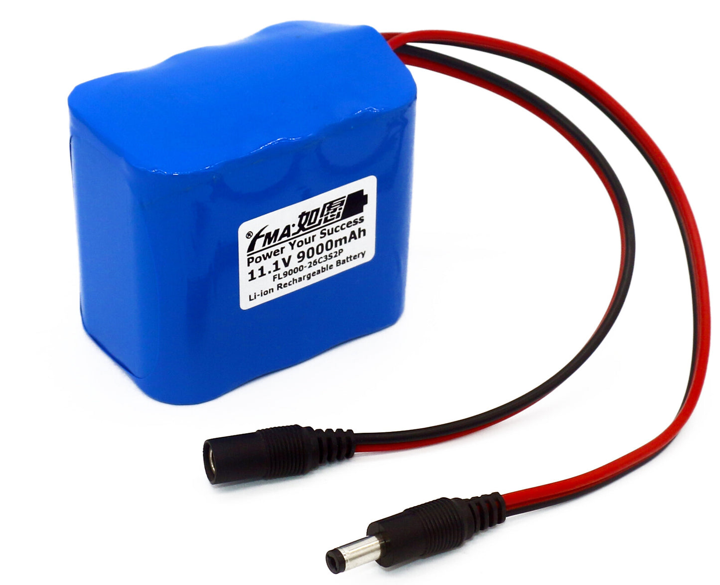 3.7V 7.4V 11.1V 14.8V 4.5-13.5Ah Li-ion Battery to Testing Device LED Bike Light