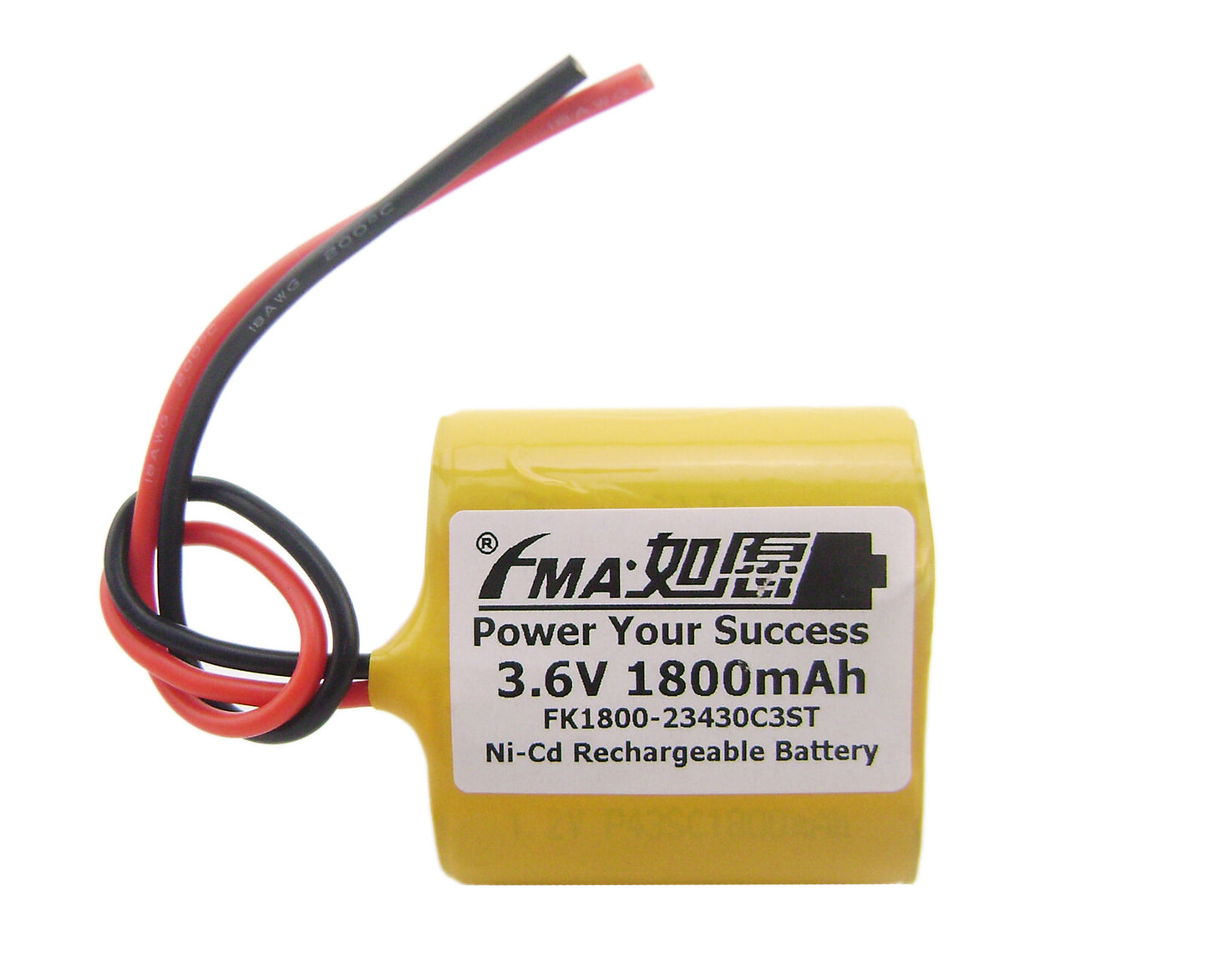 3.6V 1200-4000mAh SC Ni-MH Battery for Portable Device Luminous Voice Toys