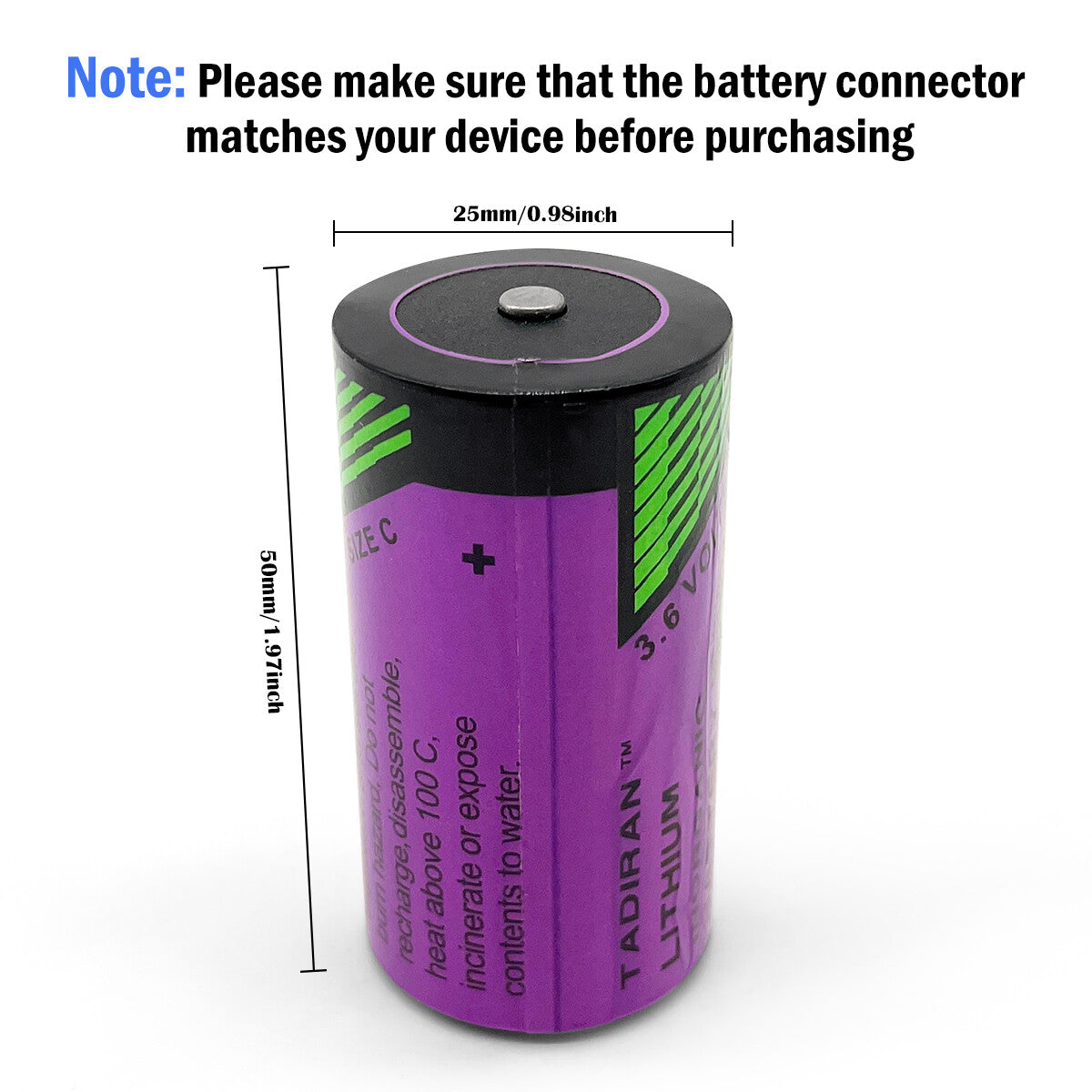 3.6V Primary Lithium Battery TL-5920 TL5903 TL5930 for PLC CNC Data Backup Power