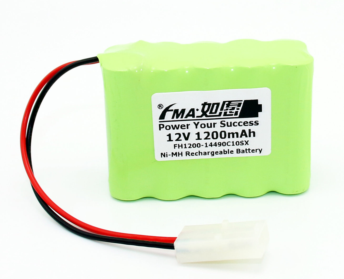 FMA Ni-MH 12V 0.6-2Ah Battery to Luminous Voice Model Toys Emergency Light