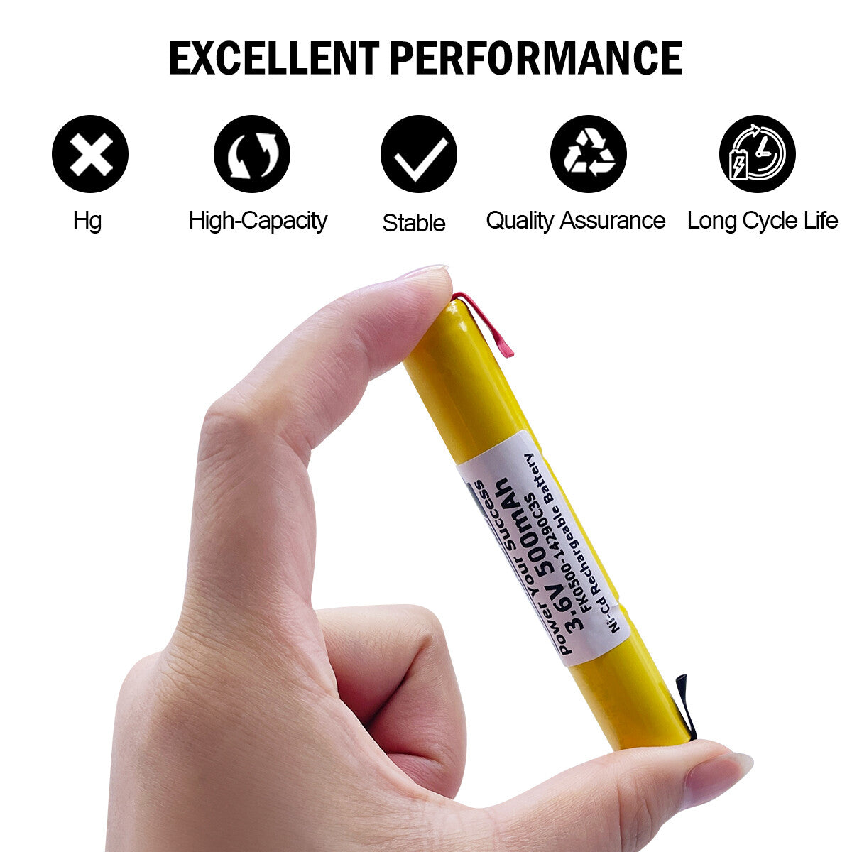 Ni-MH Ni-Cd 2/3AA 2.4V 3.6V Rechargeable Battery for Electric Razor Shaver Trimmer Toothbrush 14290 500mAh/700mAh
