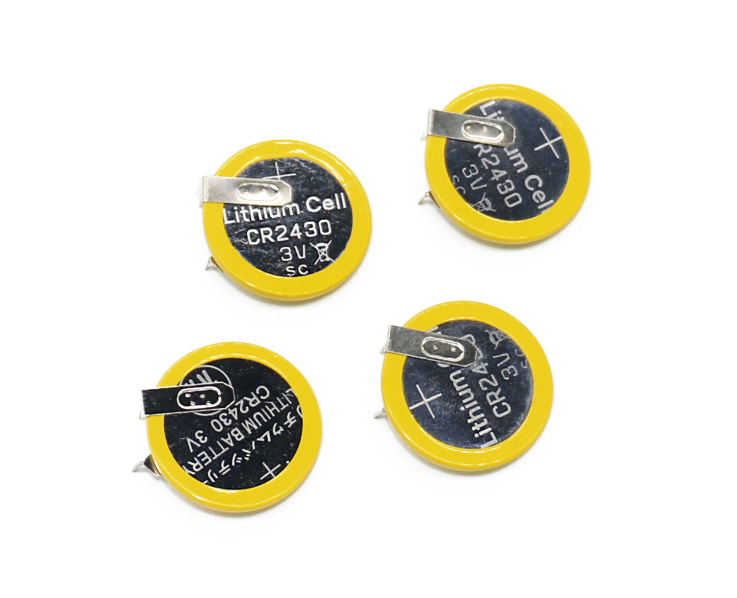 4* Button Coin 3V Primary Battery CR2354 CR2430 CR2450 to Timer PLC Backup Power