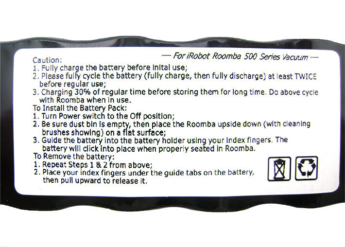 FMA 14.4V 1.2-3AH Ni-MH Battery for Romboo Electric Sweeper Vacuum Cleaner
