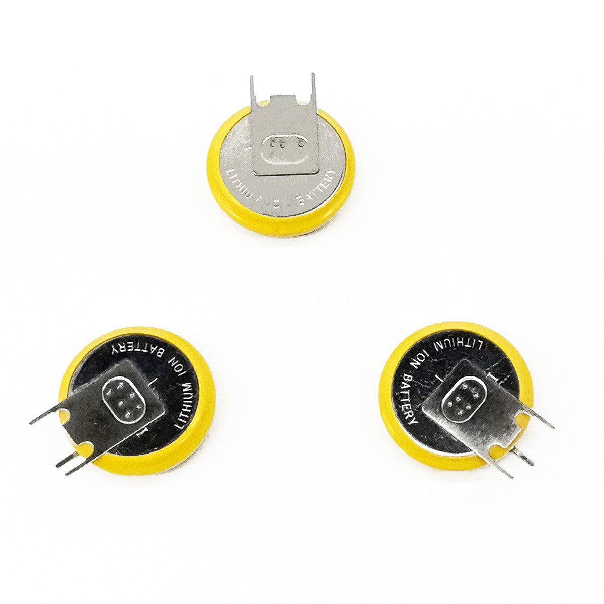 3pcs Button Coin 3.6V Li-ion Rechargeable Battery LIR2430 LIR2450 LIR2477 CR24xx