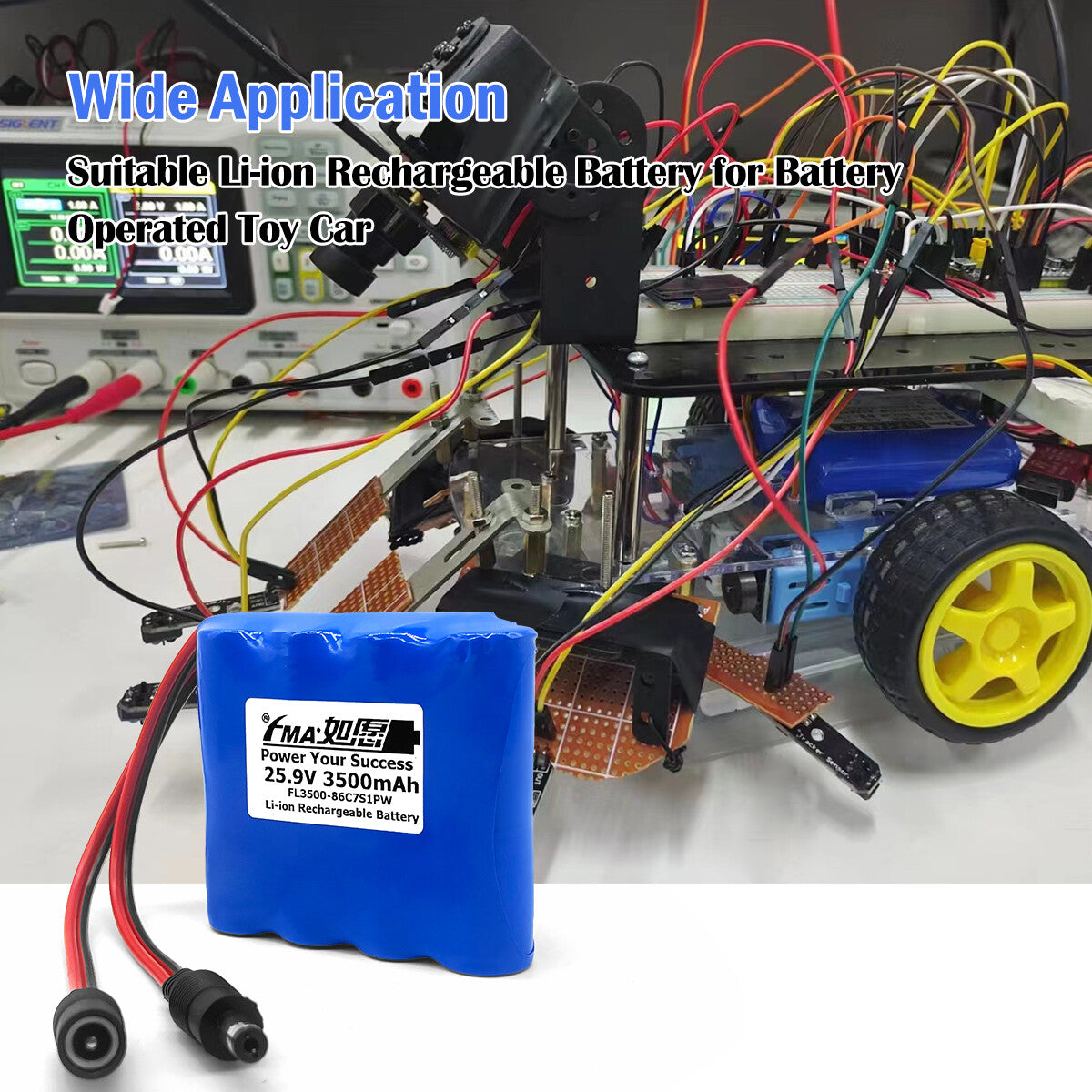 25.2-25.9V 2.6-3.5Ah Li-ion Battery to Portable Testing Device Medical Equipment